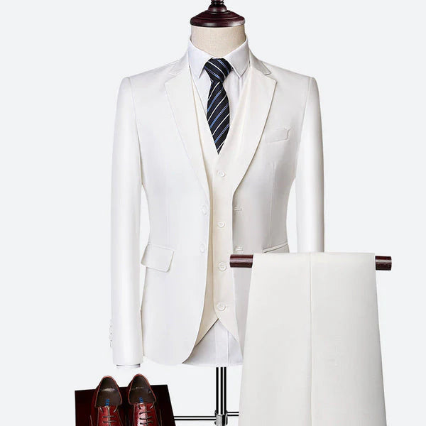 Luxe 3-delig Slim Fit Pak voor Heren