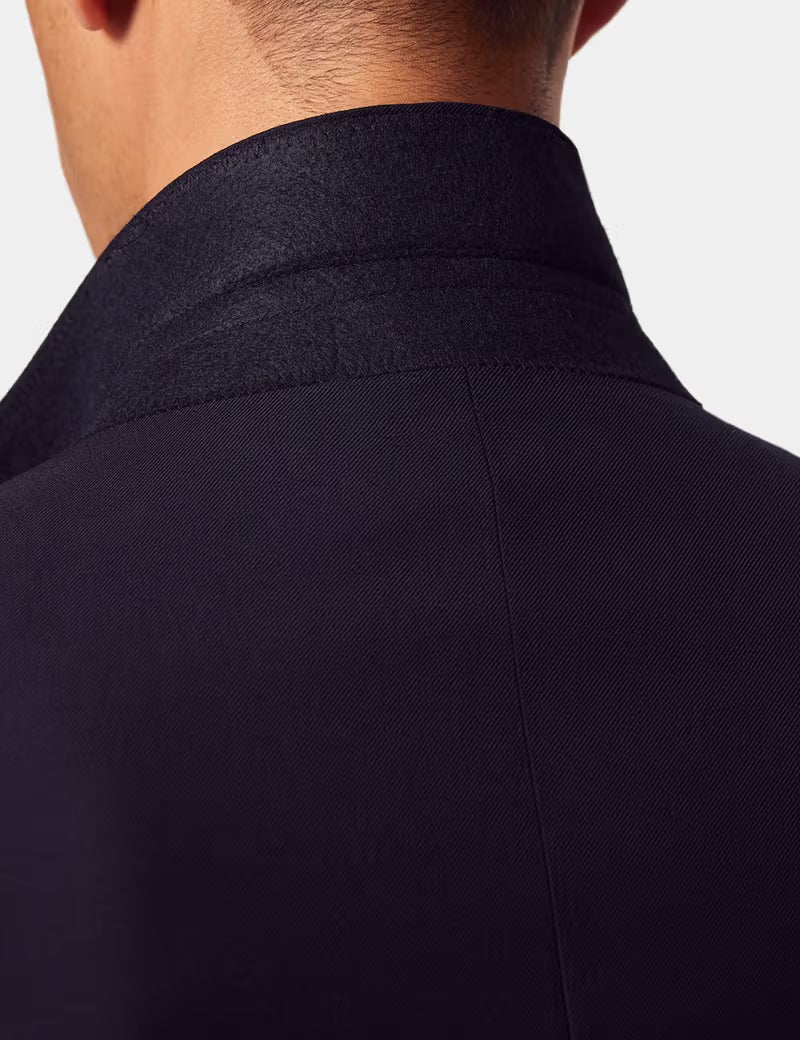 Slim Fit Navy Twill Suit