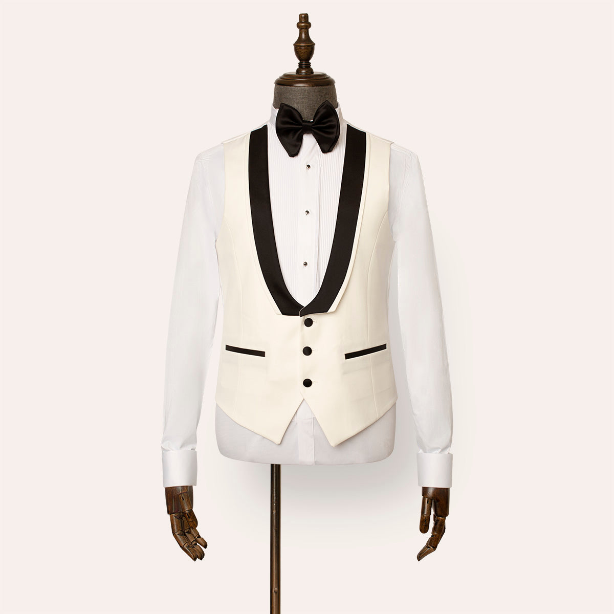 Mayfair 3 Piece White Tuxedo