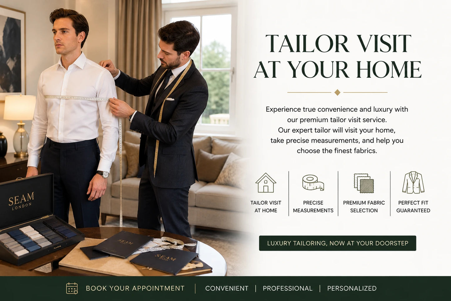 Book a Tailor Visit