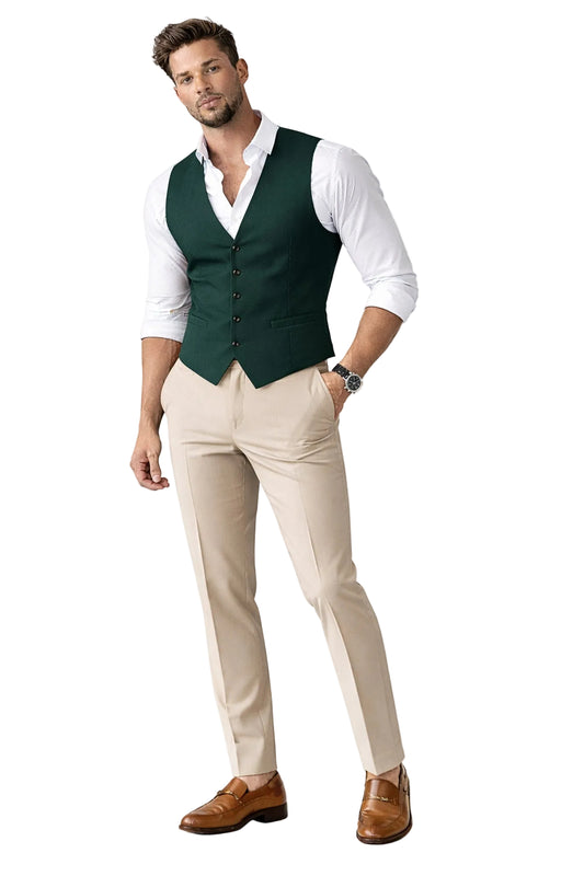 Dark Green WaistCoat
