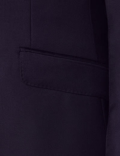 Slim Fit Navy Twill Suit Jacket