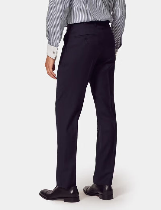 Slim Fit Navy Twill Suit