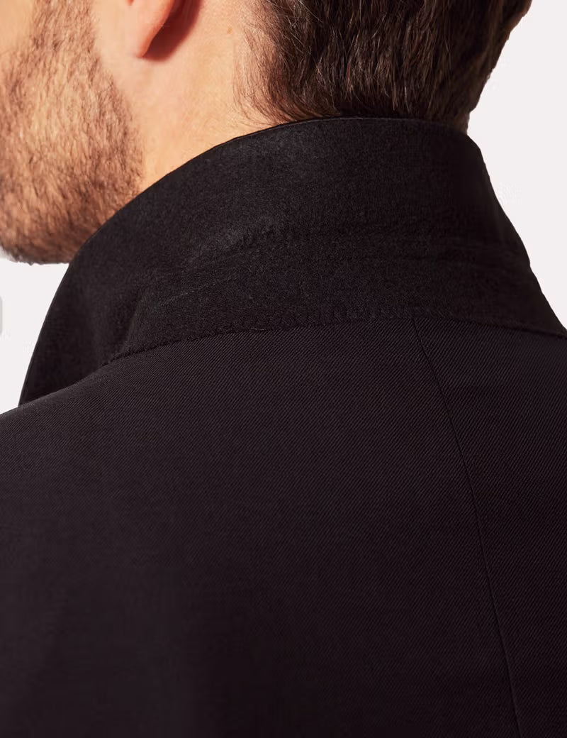 Slim Fit Black Shawl Dinner Suit