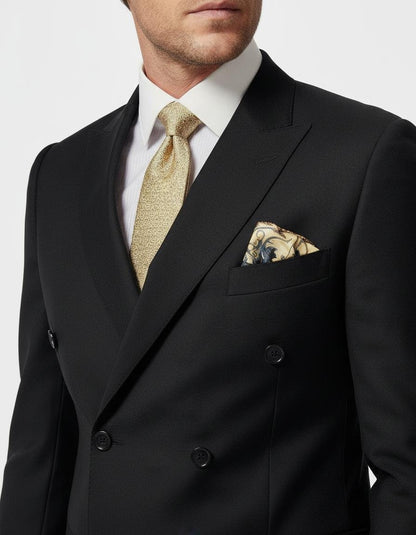 Jet Black Double Breast