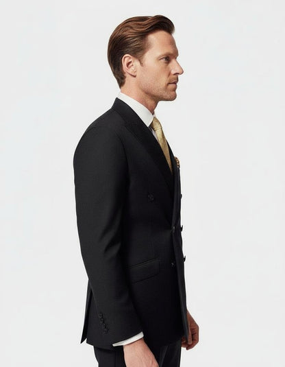 Jet Black Double Breast