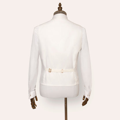 Mayfair 3 Piece White Tuxedo
