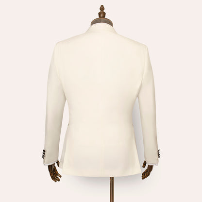 Mayfair 3 Piece White Tuxedo