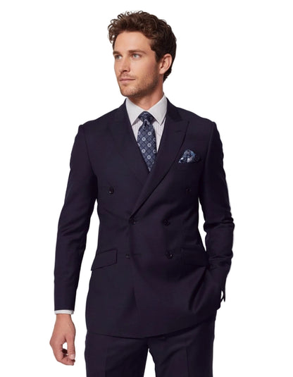 Navy Blue Double Breast