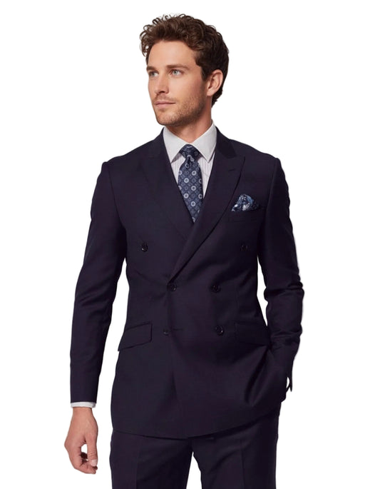 Navy Blue Double Breast