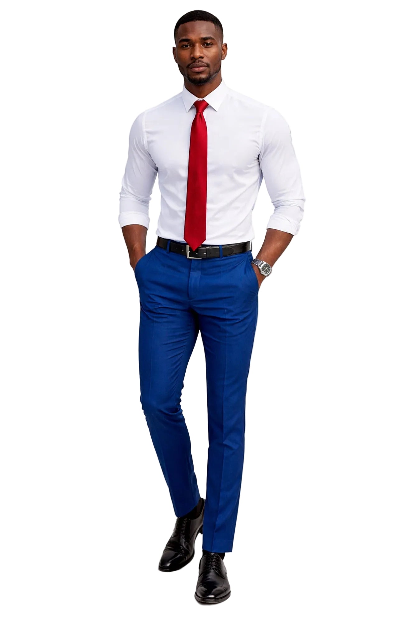 Royal Blue Trousers